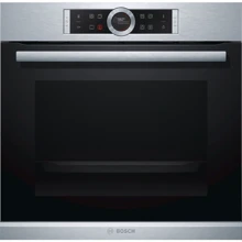 Духовой шкаф электрический Bosch HBG635BS1: Объем, л 71