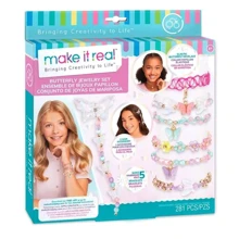 Набор для создания украшений Make it Real - Бабочки (MR1323): Производитель Make it Real