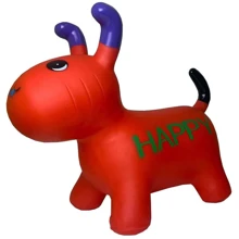 Детская игрушка прыгун Bambi собака BT-RJ-0072 резиновый (Red): Цвет красный