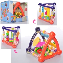 Розвиваюча гра CANHUI TOYS Мультибокс BA8725 з брязкальцями: Тип пирамидка