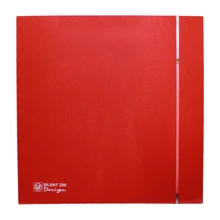 Вытяжной вентилятор Soler & Palau SILENT-200 CZ RED DESIGN - 4C: Назначение Бытовой