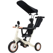 Велосипед-беговел Tri-cycle 5in1 Cruiser Versa, кремовый: Тип 3х колесный велосипед