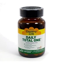 Country Life Daily Total One 60 caps Мультивитамины для взрослых с железом: Тип Мультивитамины
