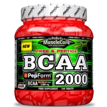 Аминокислота для спорта Amix MuscleCore® BCAA with PepForm 240 tab / 80 servings: Вкус Без вкуса