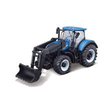 Модель Bburago серії Farm - Трактор NEW HOLLAND T7.315 із фронтальним навантажувачем: Виробник Bburago