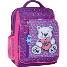 Рюкзак школьный Bagland Школьник 8 л. 339 фиолетовый 377 (00112702): Возрастная группа от 6 до 10 лет