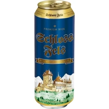 Пиво темное нефильтрованное Schlossfels Hefeweissbier dunkel ж/б 5.2% 0.5л (PLK4054500133535): Объем, л 0.5