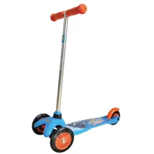 Скутер лицензионный - HOT WHEELS (3-х колесный, 2 колеса впереди, тормоз) (Т57616): Количество колес 3