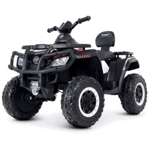 Дитячий електромобіль-квадроцикл Bambi Racer чорно-білий (M 4868EL-1(24V)): Вид квадроцикл
