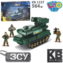 Конструктор LimoToy зенитно-ракетный комплекс 564 детали (KB 1157): Производитель LimoToy
