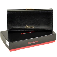 Женский кошелек Alessandro Paoli черный (29305 black): Пол Женский