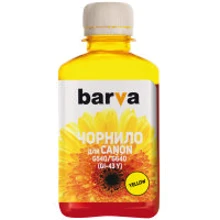 Чернила Barva Canon GI-43 180 мл, yellow (CGI43-850): Цвет Yellow