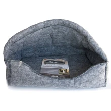 Лежак-будиночок K & H Pet Products Amazin`Hooded для котів 43х33x28 см сірий (5206): undefined undefined