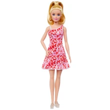 Кукла Barbie Fashionistas в сарафане в цветочный принт (HJT02): Возраст от 3 лет