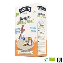 Каша безмолочная органическая Biobim Овсяная 200 г: Тип Каши безмолочные