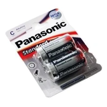 Panasonic STANDARD POWER C BLI 2 ALKALINE (LR14RES/2BPR): Тип батарейка C