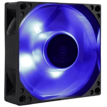 Кулер AeroCool Motion 8 Blue: Уровень шума, dB 25.3