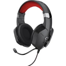 Наушники Trust GXT 323 CARUS 3.5mm Black (23652): Тип конструкции полноразмерные