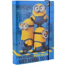 Папка для тетрадей картонная В5 Minions (491666): Тип Папка для тетрадей