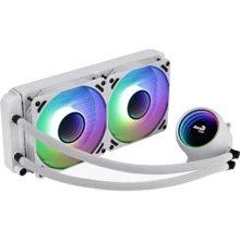 Кулер AeroCool Mirage L240 WH (ACLA-MR24127.73): Уровень шума, dB 26,8 дБ
