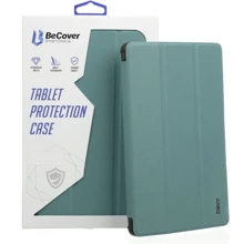 Аксесуар для iPad BeCover Case Book Soft Edge with Pencil Mount Dark Green (706818) для iPad Air 2020/iPad Air 2022: Колір зелений