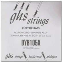 Струна для гитар Струна для бас-гитары GHS STRINGS DYB105X: Тип Струна