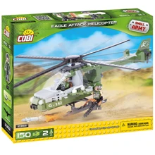 Конструктор COBI Атакующий вертолет "Eagle", 150 деталей (COBI-2362): Количество деталей, шт. 150