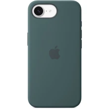 Чохол для iPhone Apple iPhone 16e Silicone Case – Lake Green (MD3X4ZM/A): Колір зеленый