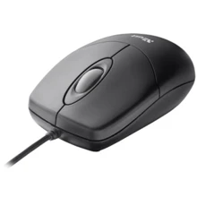 Мышь Trust Optical Mouse Black USB (16591): Интерфейс подключения проводная USB