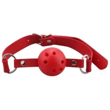 Кляп Breathable ball gag plastic RED, SL280384: Производитель sLash