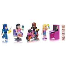 Ігрова колекційна фігурка Jazwares Roblox Mix & Match Set Stylz Salon: Makeup W2, набір 4 шт. (19863R): Тип Персонаж мультфільму, фільму