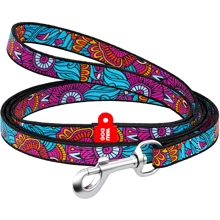 Поводок WAUDOG Nylon, рисунок "Лето" 10 мм 122 см разноцветный (5237): Тип Поводок