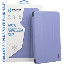Аксессуар для планшетных ПК BeCover Case Book Soft Edge with Pencil mount Purple for Samsung X810 Galaxy Tab S9 Plus / S9 FE Plus SM-X610/SM-X616B (710409): Цвет фиолетовый