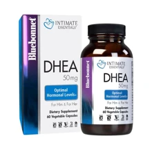 Bluebonnet Nutrition Intimate Essenitals DHEA Дегидроэпиандростерон 50 мг 60 капсул: Форма выпуска Капсулы