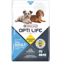 Сухой корм Opti Life Sterilised Light Mini для стерилизованных и собак с лишним весом мини и малых пород 2.5 кг (59180): Тип Сухой корм
