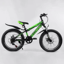 Велосипед Corso Aero 79901 (зеленый): Диаметр колес, дюймов 20