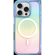 Чехол для iPhone LAUT HOLO MagSafe Blue (L_IP24D_HO_BL) for iPhone 16 Pro Max: Цвет синий
