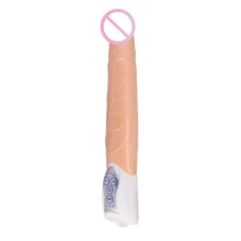 Seven Creations Long John - реалистичный вибратор, 17x4 см, телесный: Для кого Для женщин