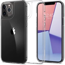 Чехол для iPhone Spigen Quartz Hybrid Crystal Clear (ACS01621) for iPhone 12 Pro Max: Цвет прозрачный