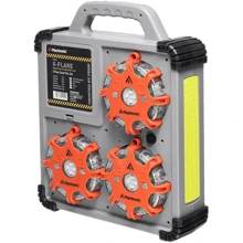 Ліхтар туристичний Mactronic X-Flare (30 Lm) Red/Blue/Amber Recharg 12v/220V Magnetic (PSD0112) (DAS302492): Тип Ручной