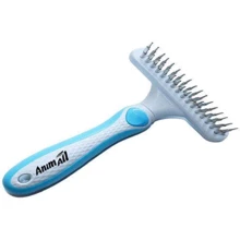 Расческа-грабли для собак и кошек AnimAll Groom голубая MG 9613: Тип Расческа-грабли