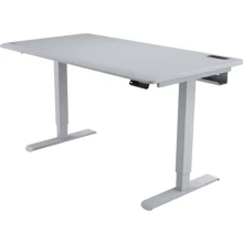 Стол Cougar с электрической регулировкой высоты 71-122 см (Royal 150 White): Тип Геймерский