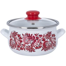 Кастрюля Infinity Red flowers 16см (1.8л) (6415012): Тип Традиционная
