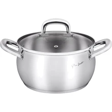 Каструля Lamart Shape 3.6 л 20 см зі скляною кришкою (LT1160): Тип Традиционная