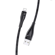Кабель Usams USB Cable to Lightning Braided Data and Charging 1m Black (US-SJ391): Тип USB-C - Lightning