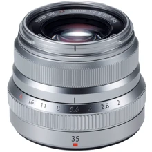 Объектив для фотоаппарата Fujifilm XF 35mm f/2.0 Silver UA: Тип объектива стандартный