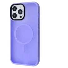 Чехол для iPhone WAVE Matte Insane Case with MagSafe Sierra Blue for iPhone 13 Pro: Цвет голубой
