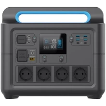 Зарядна станція PowerPlant HS1800 1484.8Wh 412444mAh1800W (PB930852): Ємність акумулятора, Вт/год 1484