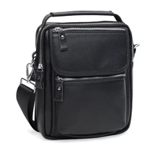 Мужская сумка через плечо Keizer черная (K18209bl-black): Пол Мужской