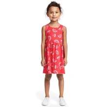 Платье H&M 4340365 98-104 см красное: Пол Девочка